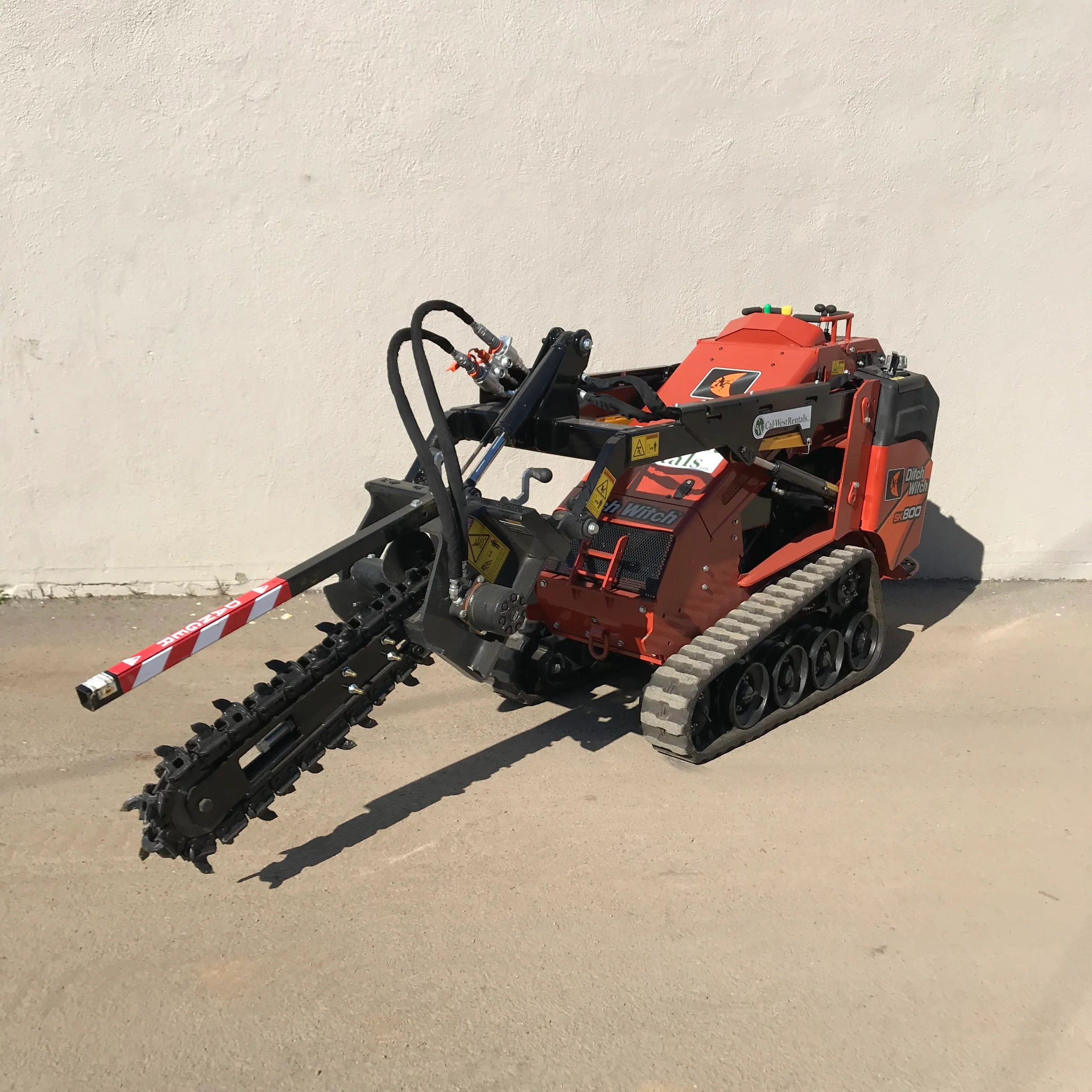 Mini Skid Steer and Trencher Attachment