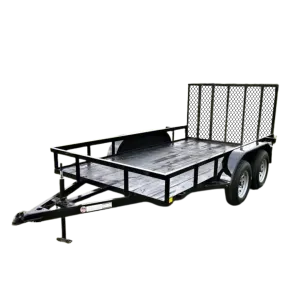 12 Foot Tandem Axle Landscape Trailer