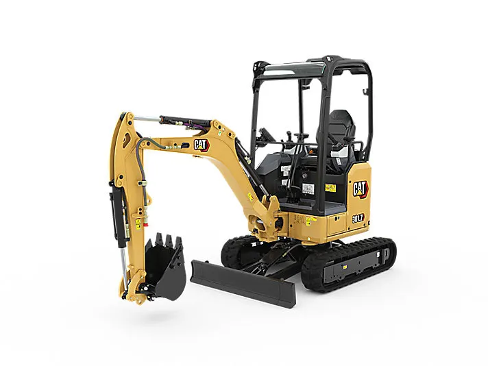 4,000 Lb Track Mini Excavator - Open Cab