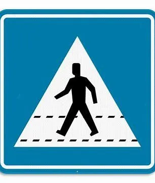 Verkeersbord SB250 F49 - Oversteekplaats voetgangers