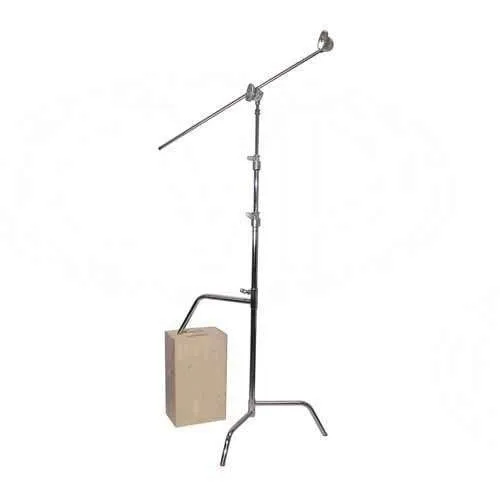Avenger C-Stand 40 inch with Adjustable Leg, Double Riser. W/ Grip Head and Arm