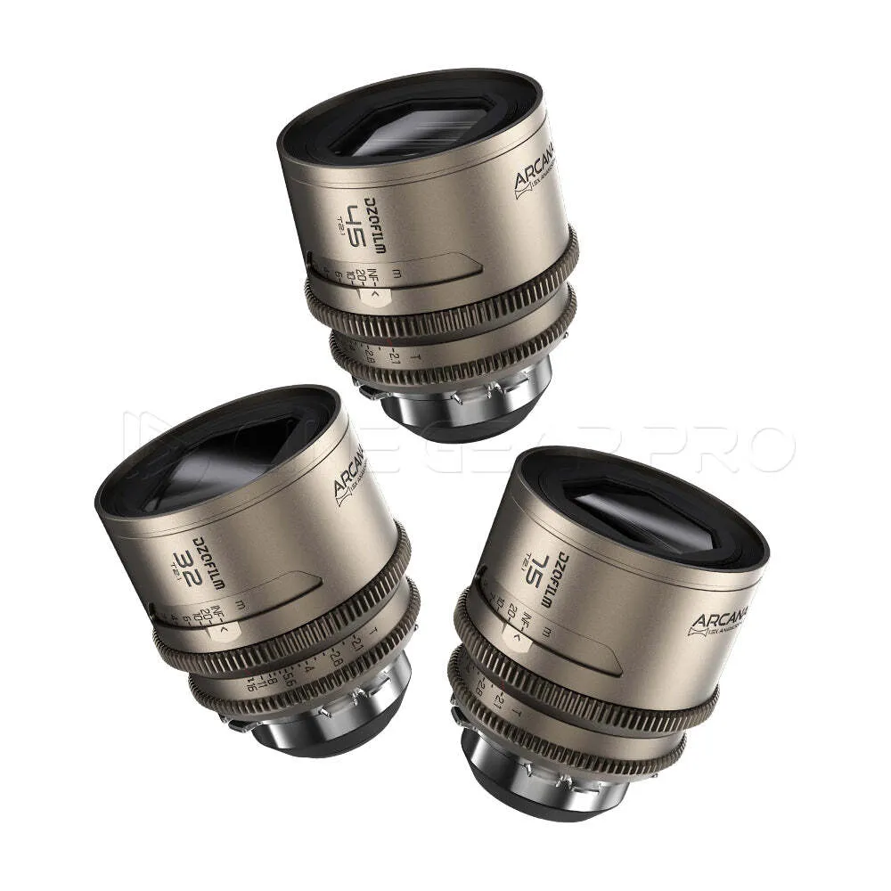 DZOFILM Arcana 1.5x Anamorphic Lens set