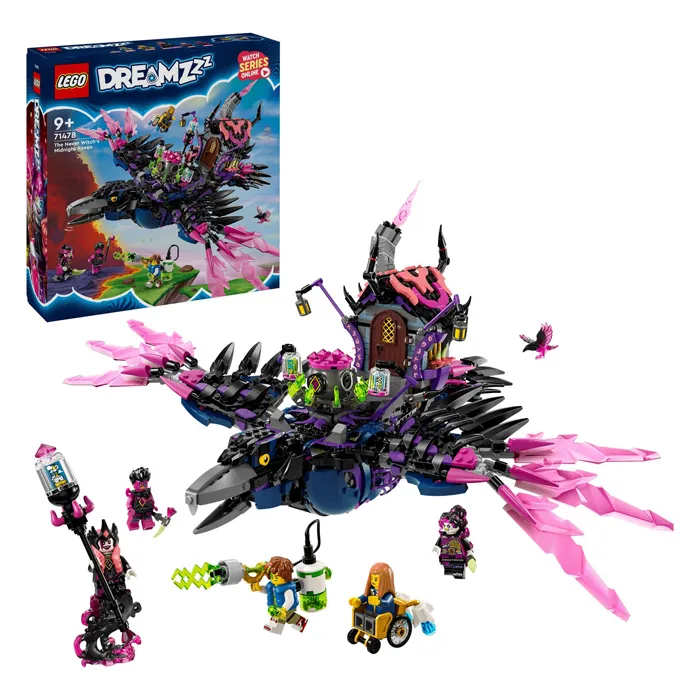 Lego Dreamzzz 71478 The Never Witch Midnight Raven