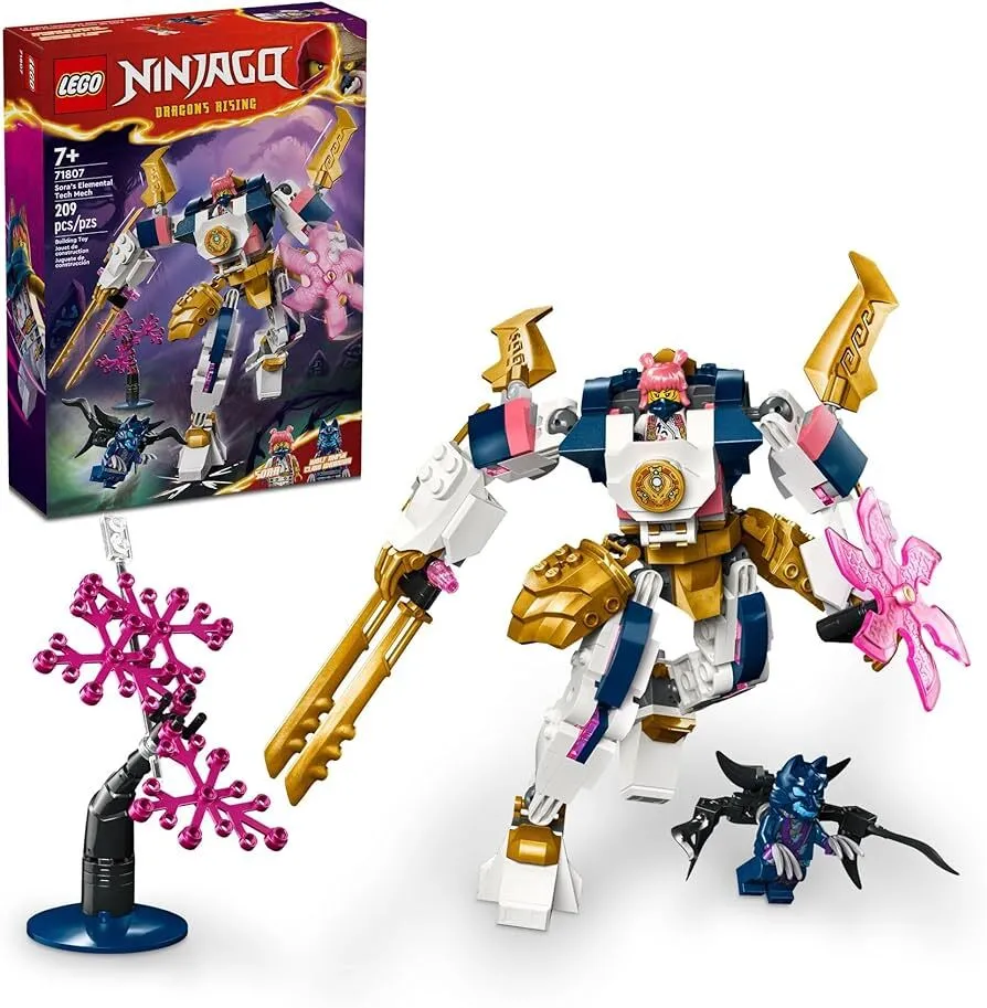 Lego Ninjago 71807  Sora's elementaire techmecha