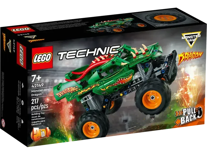 Lego technic 42149 Monster Jam Dragon