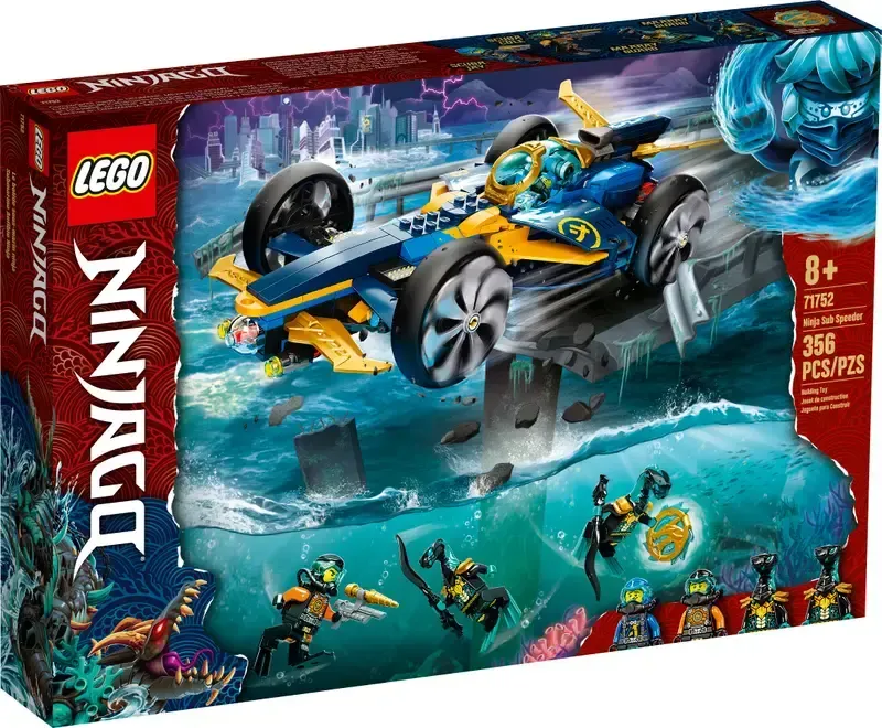 Lego Ninjago 71752 Ninja Sub Speeder