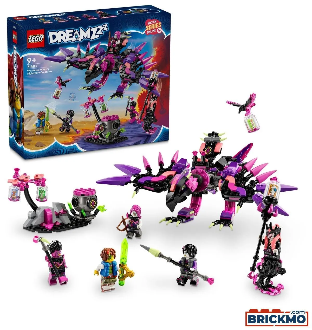 Lego Dreamzz 71483 The Never Witch's Nightmare Creatures