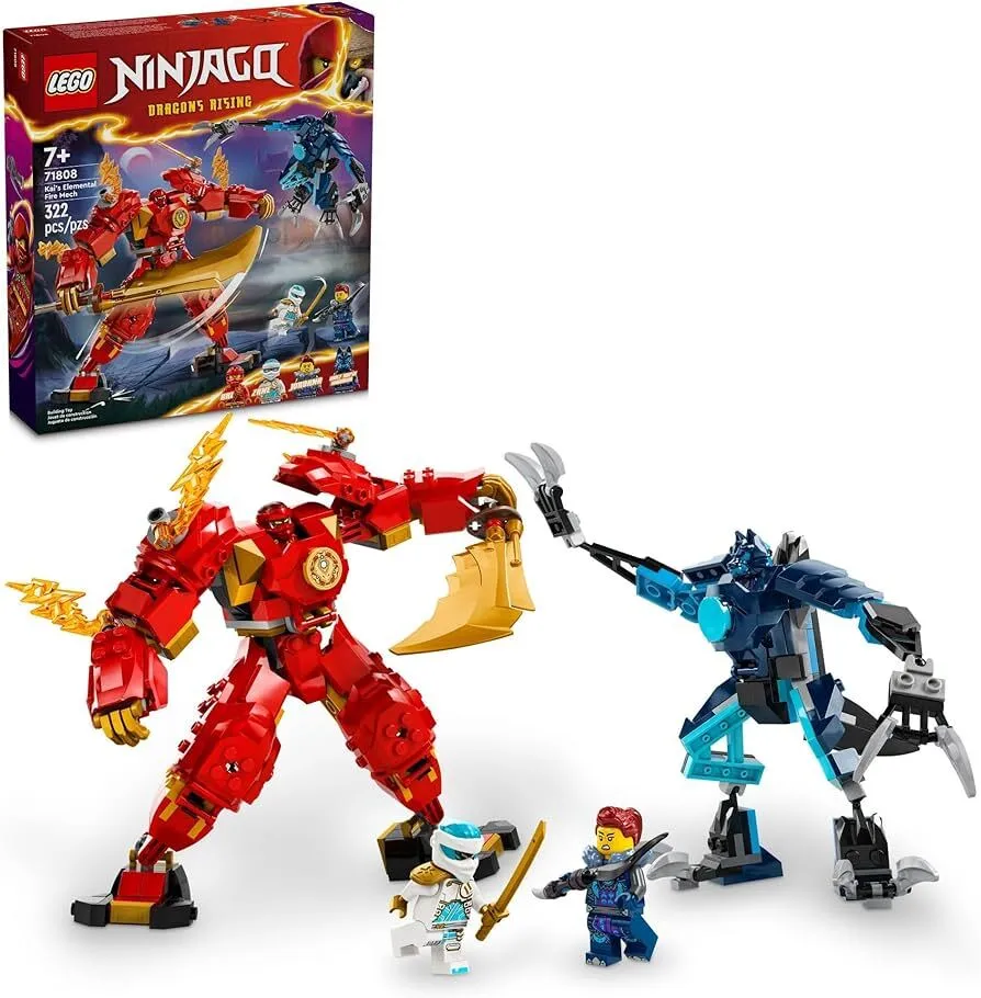 Lego Ninjago 71808 Kai's Elementaire Vuurmecha
