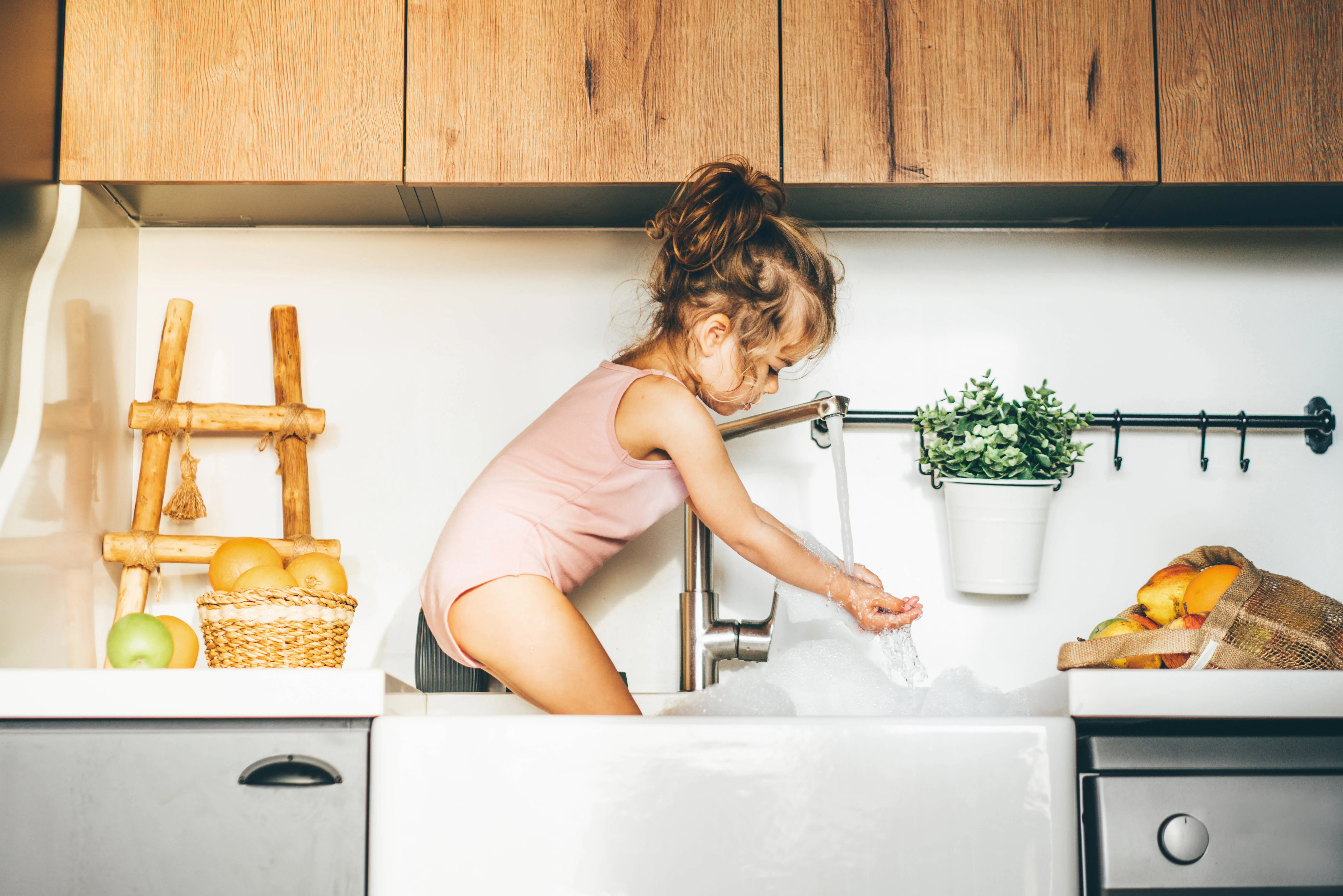 Bathing and changing