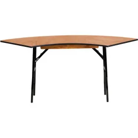 Wood Table Serpentine