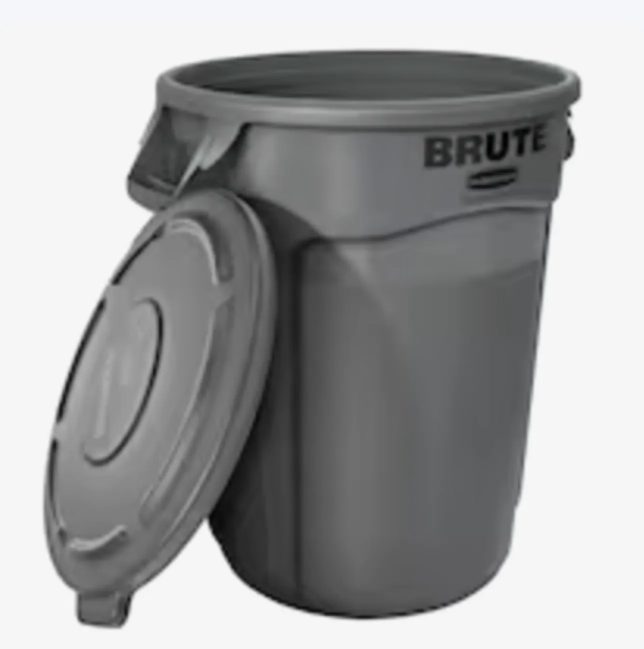 44 Gallon  Plastic Detached Lid Trash Can