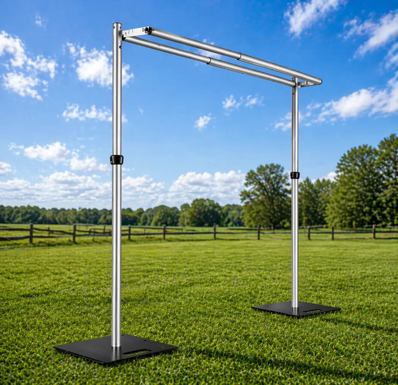 Double Crossbar 10x10ft Adjustable Pipe And Drape Frame