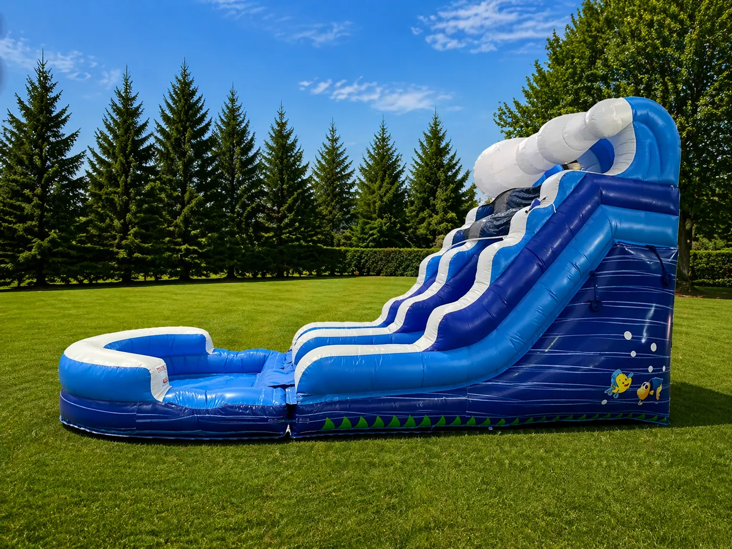 Blue Wave Inflatable Waterslide [W/D] (#23)