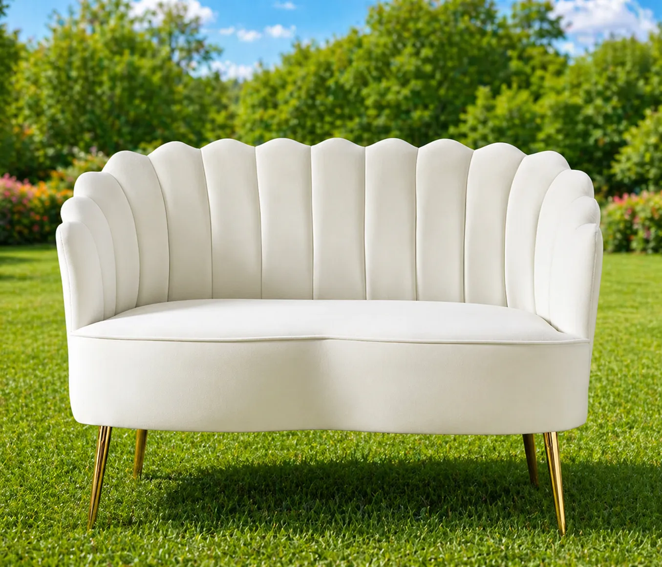 Velvet Loveseat