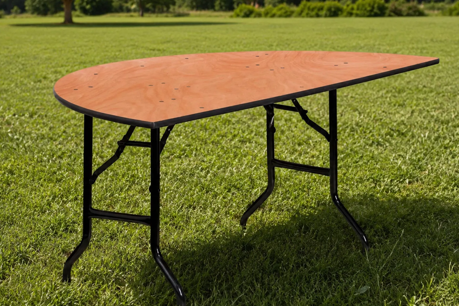 Half- Moon Wood table 