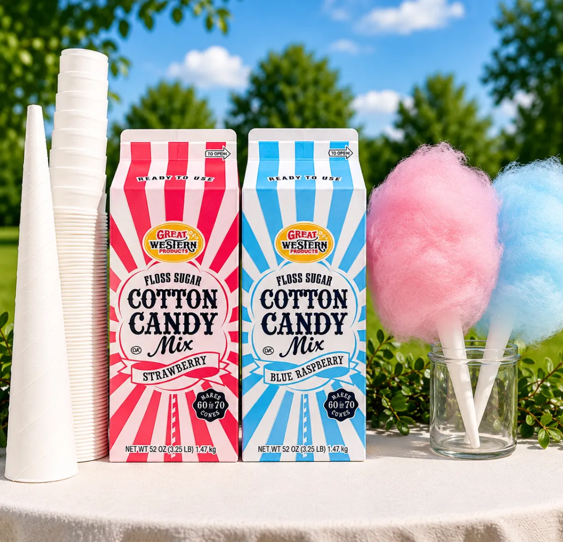 Cotton Candy Machine Supplies