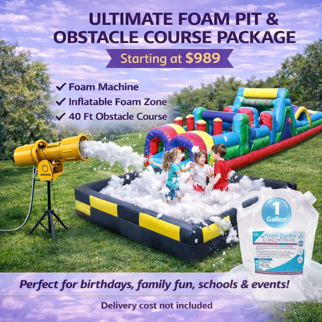 Crazy Foam Party Bundle