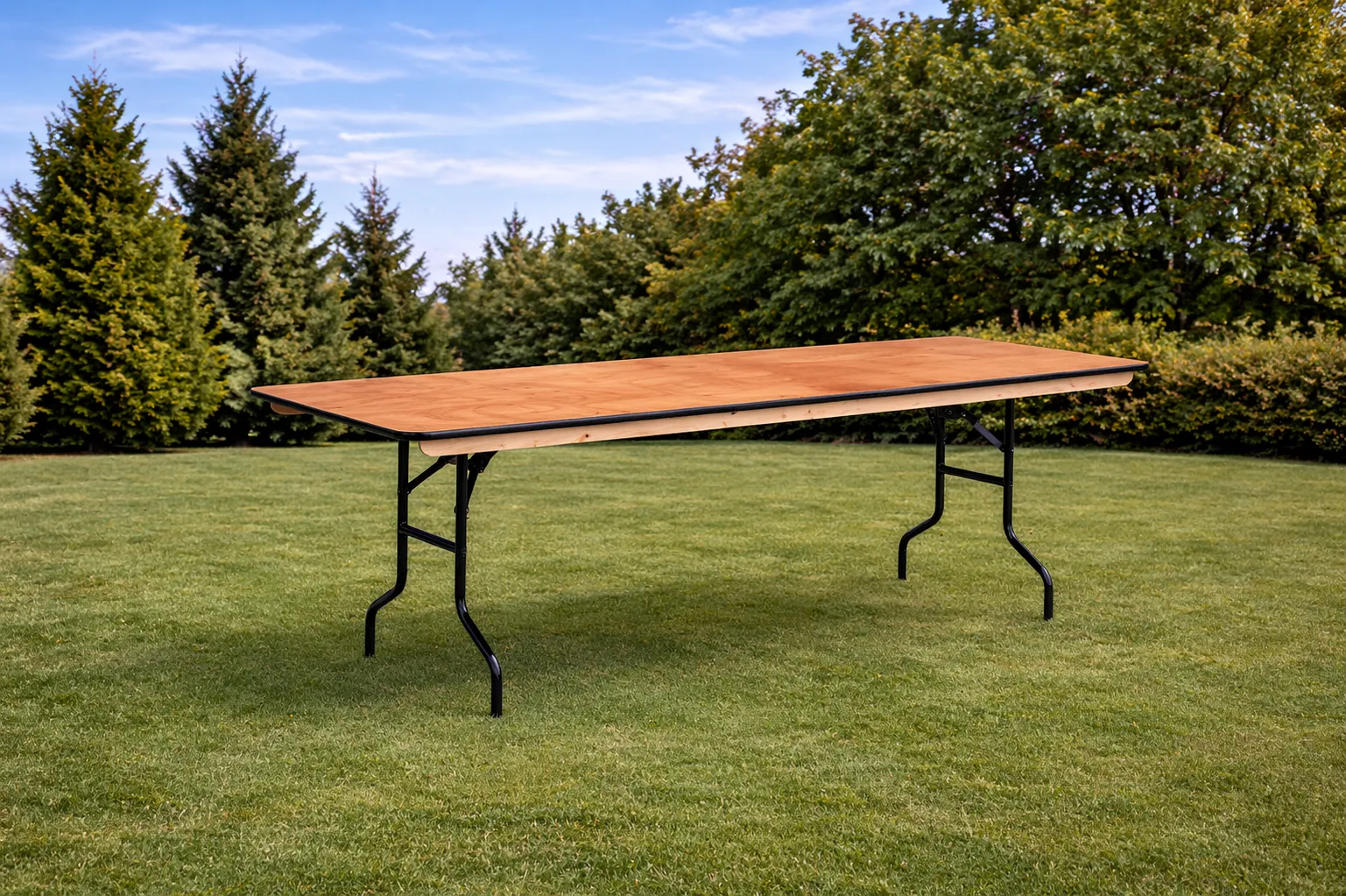 Wood Rectangle Table