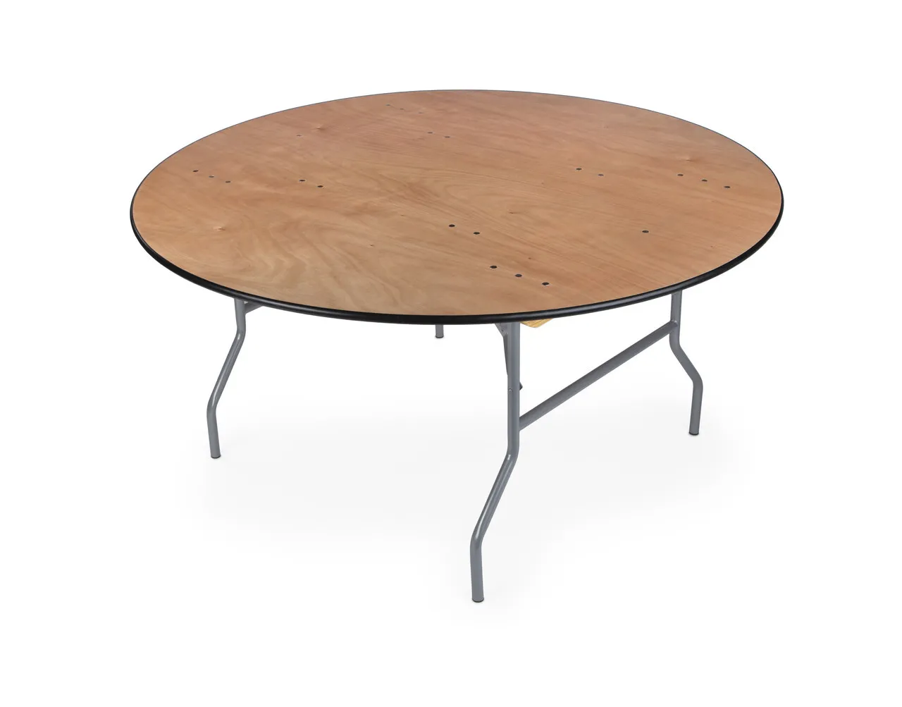 Wood Round Folding Table 60"