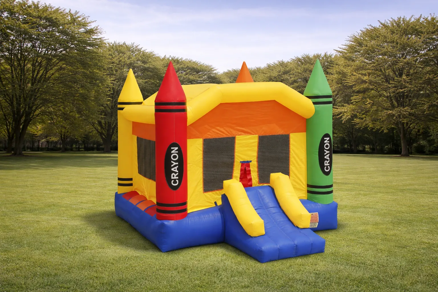 Crayon Bounce House