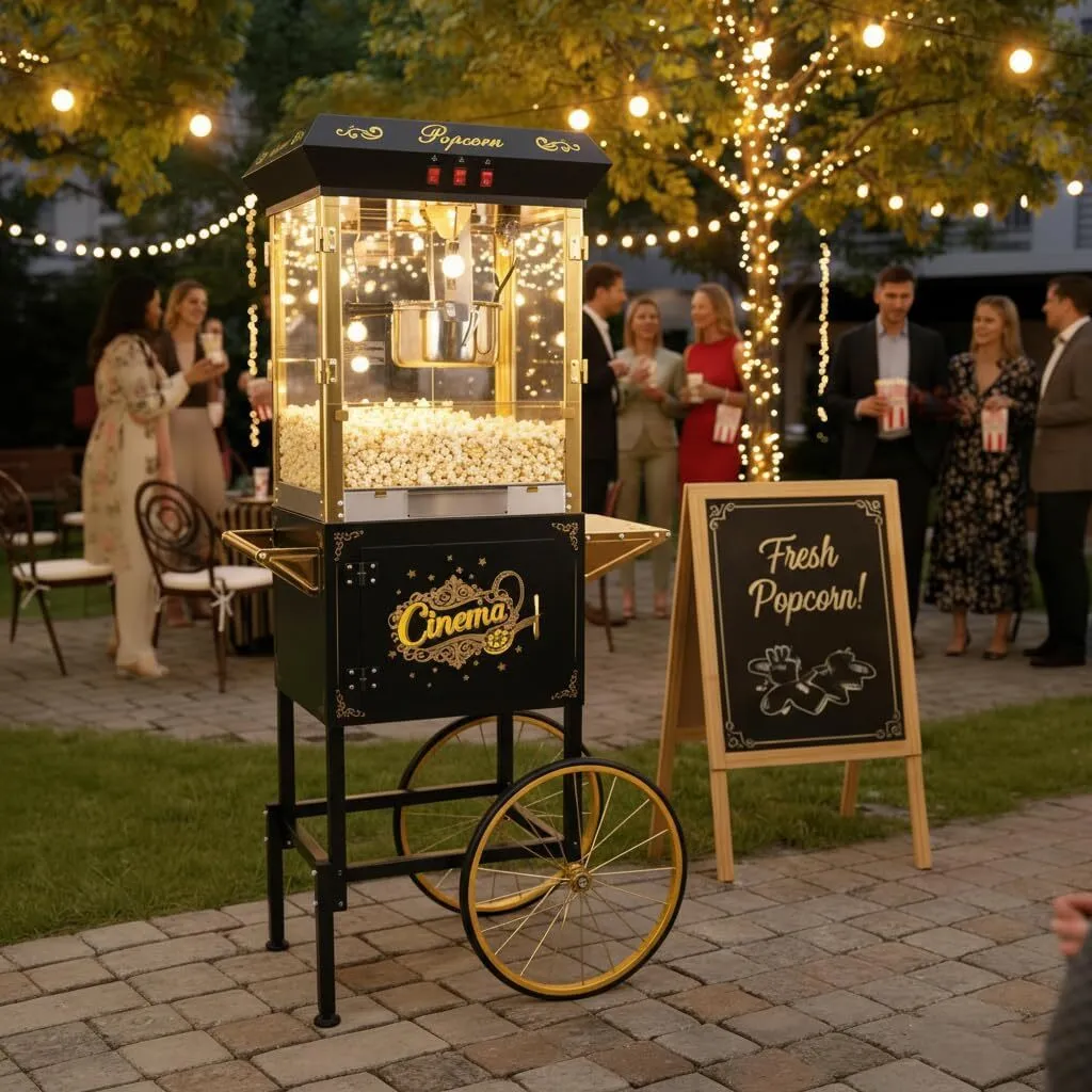 16 Oz Large Commercial Popcorn Machine Only 