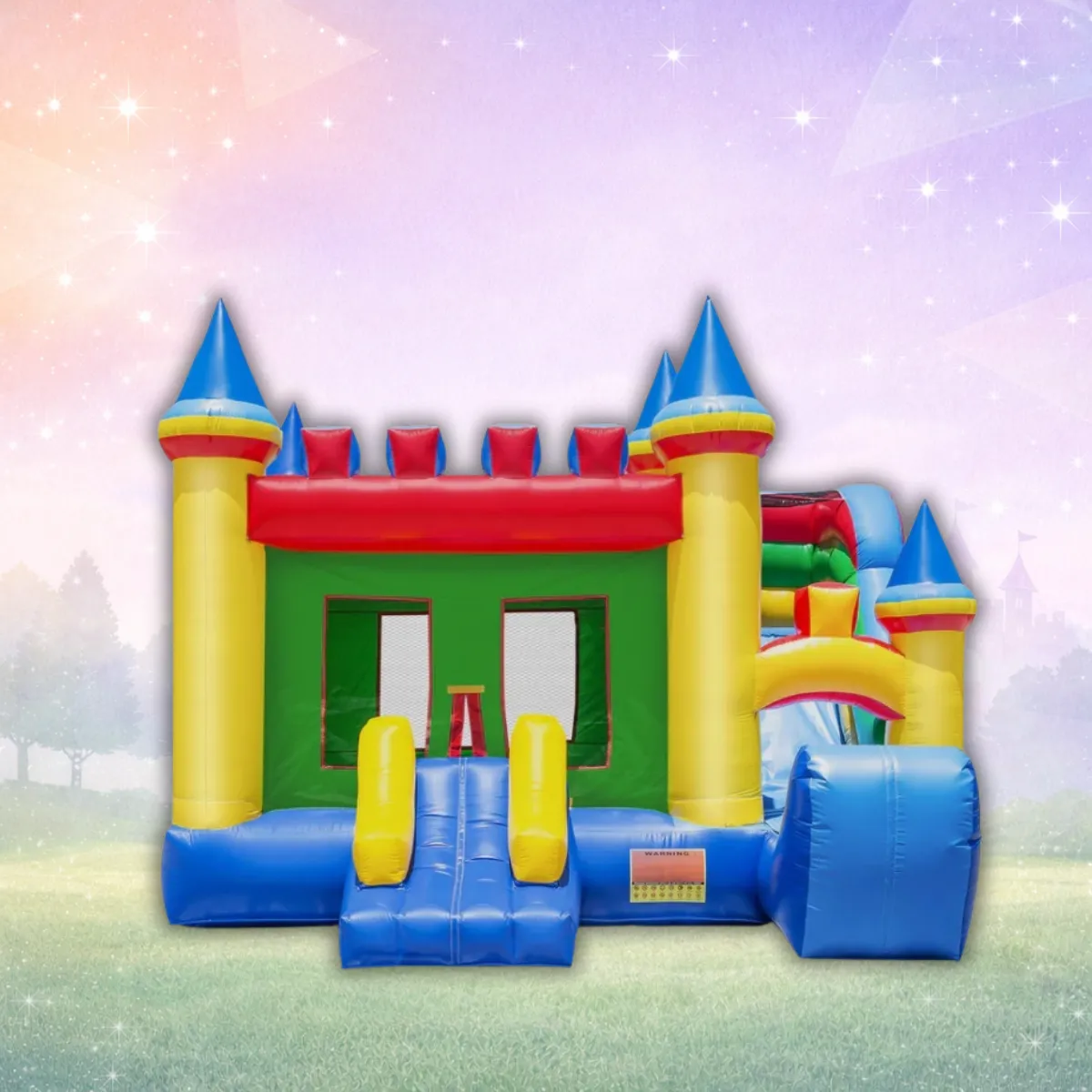 Castle Bounce House W/ Slide 