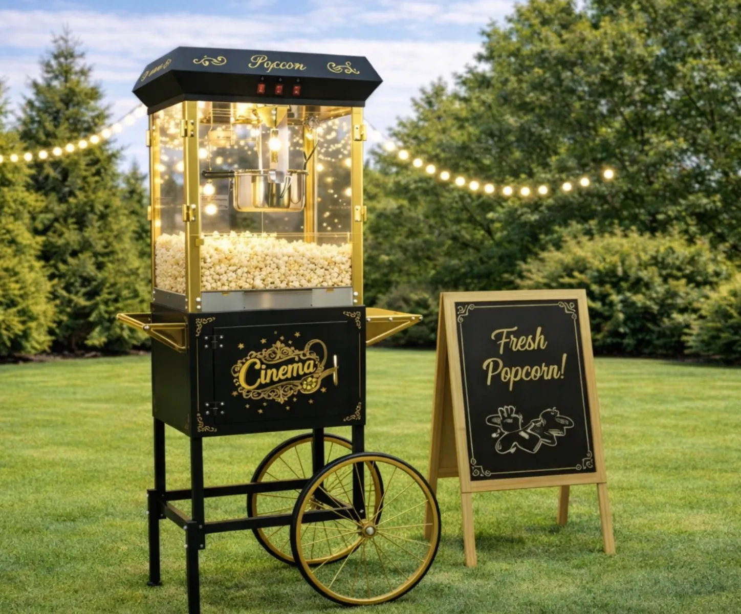 Popcorn Machine Large - Up to 70 People