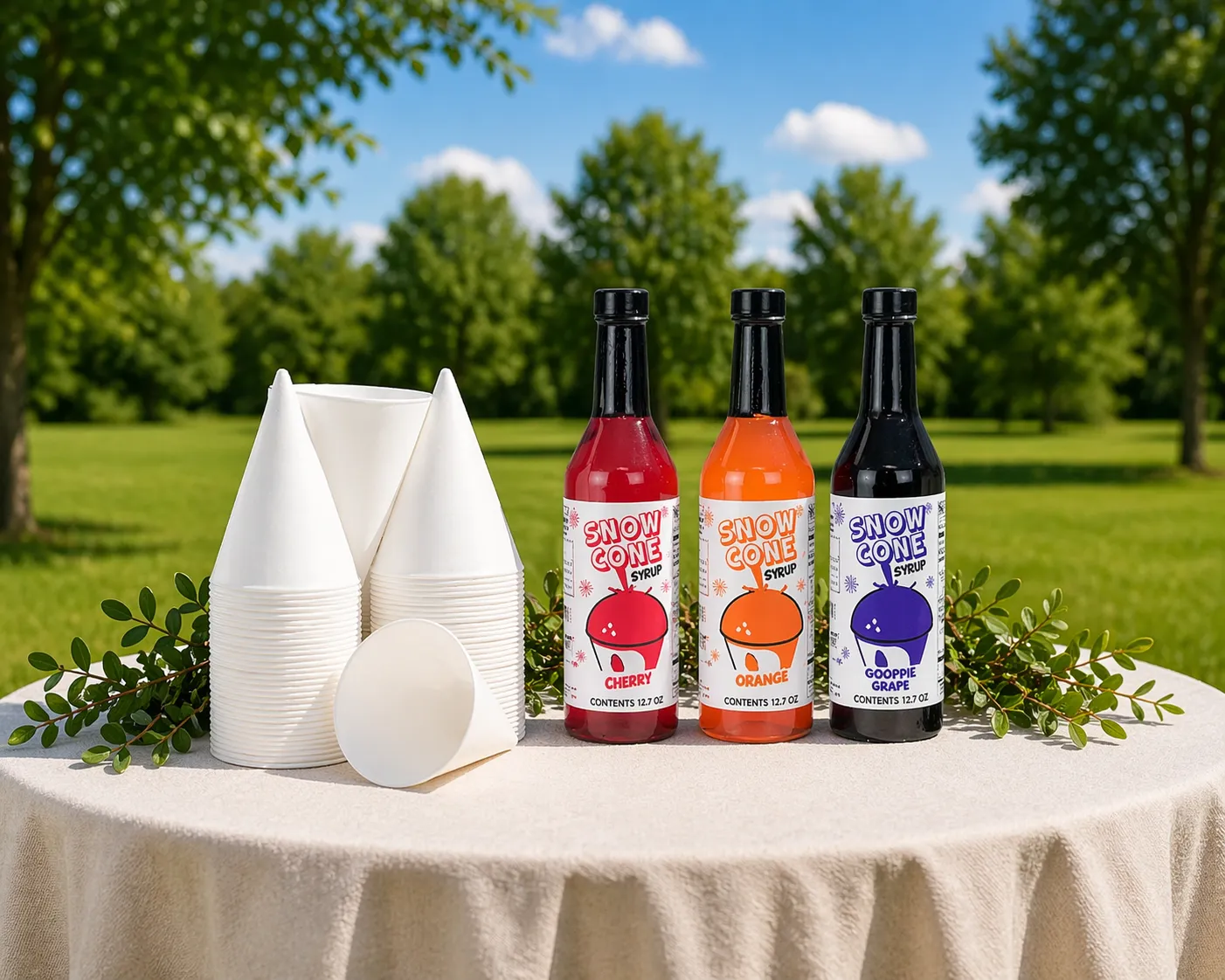 Snow Cone Extra Supplies (25 people)