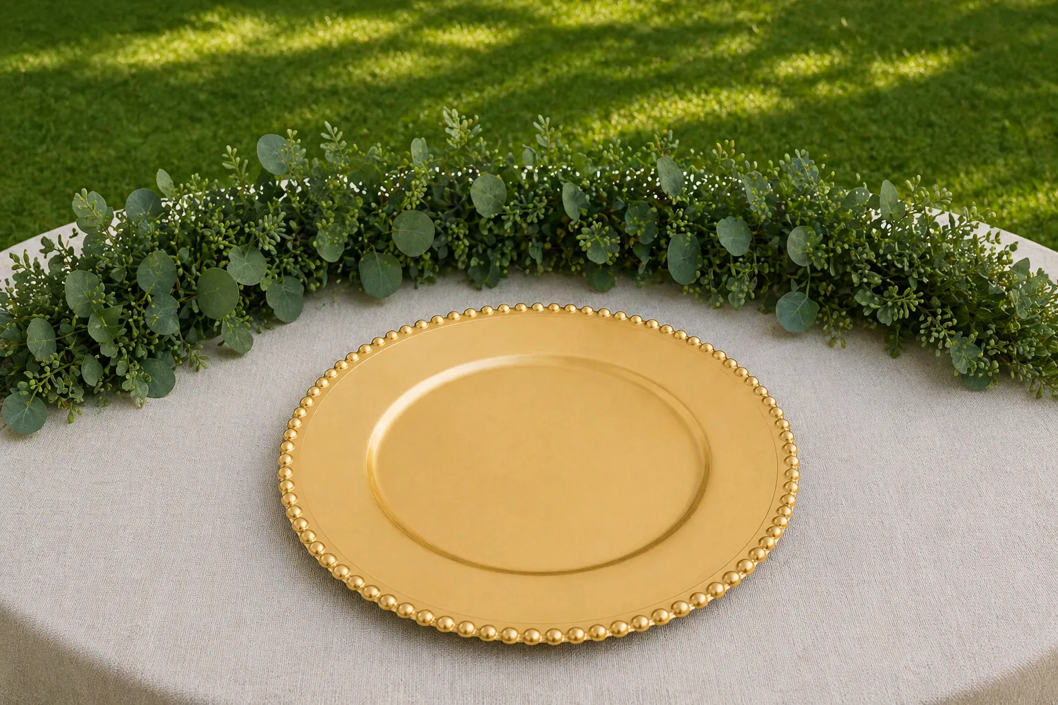 Charger Plate - Gold