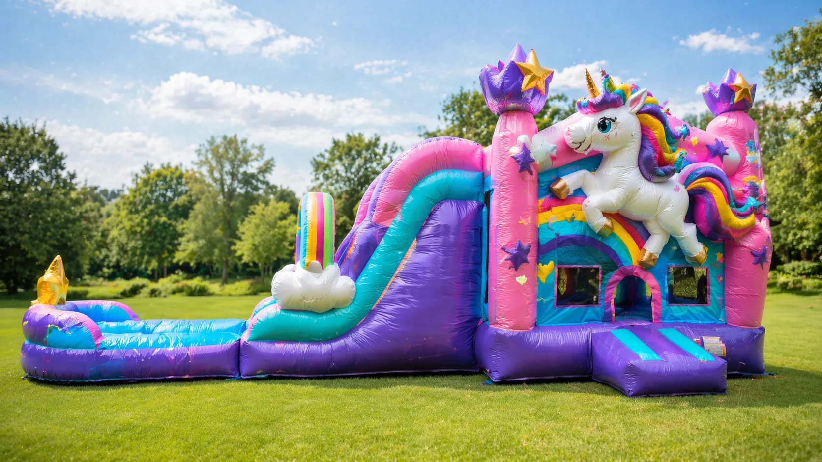 Unicorn Bounce House [W/D] (#22)