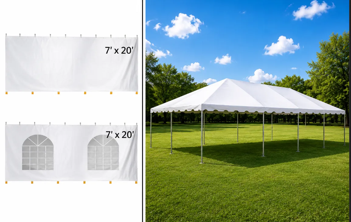 20'x30' Premium Tent with Side Walls