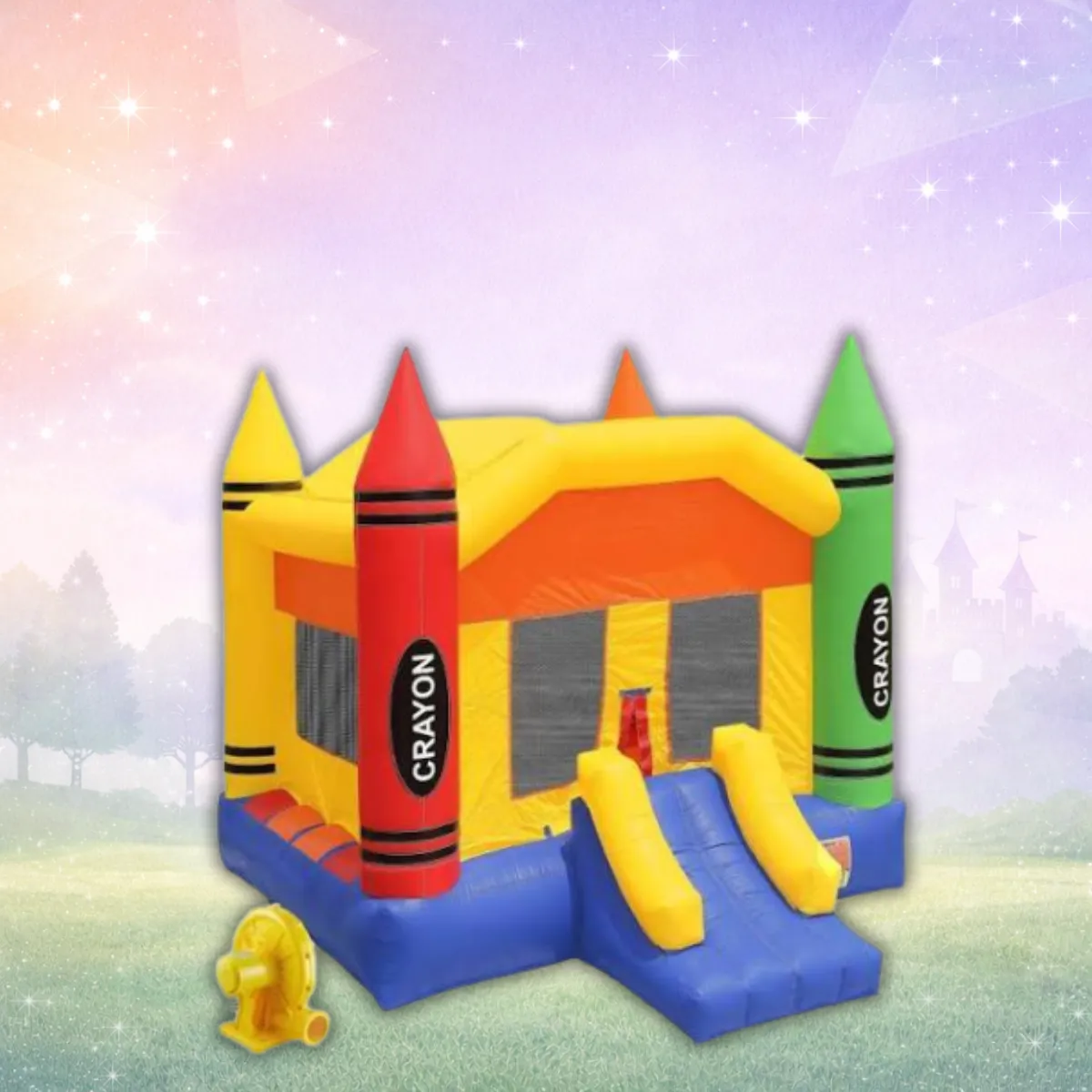 Crayon Bounce House