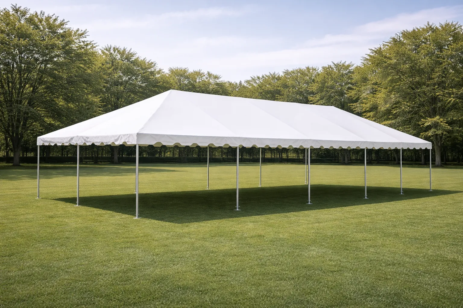 20x40 Premium frame  Tent  14 onz pvc vinyl top  (side walls not Included 