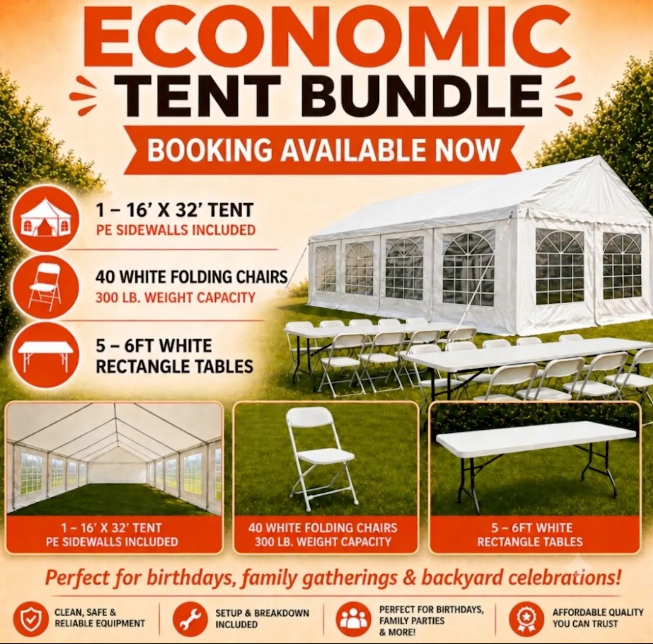 Economic Tent Package