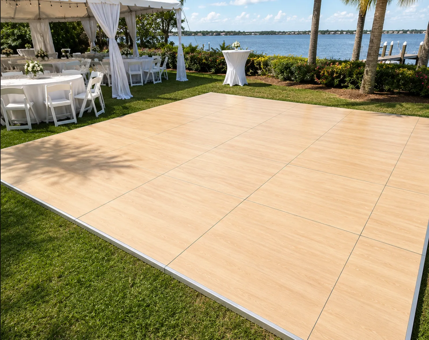 16'x16' Dance Floor - Wood