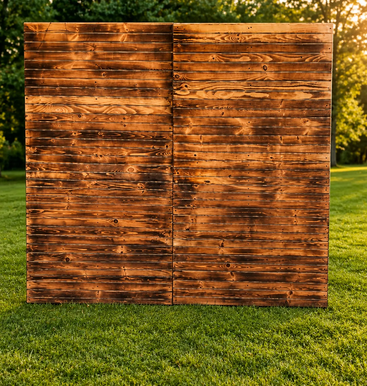 8x8 Rustic Wooden Backdrop