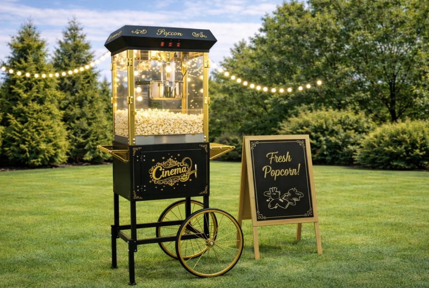 Popcorn Machine Large - Up to 70 People