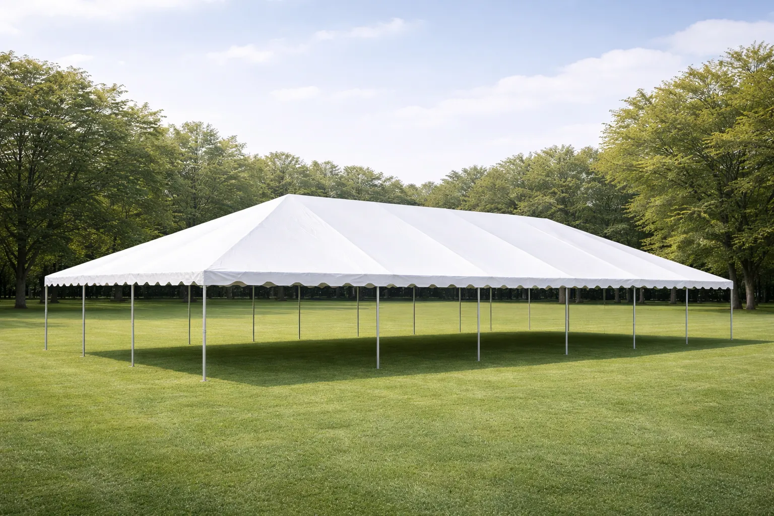 40'x60 Frame Party Tent - White