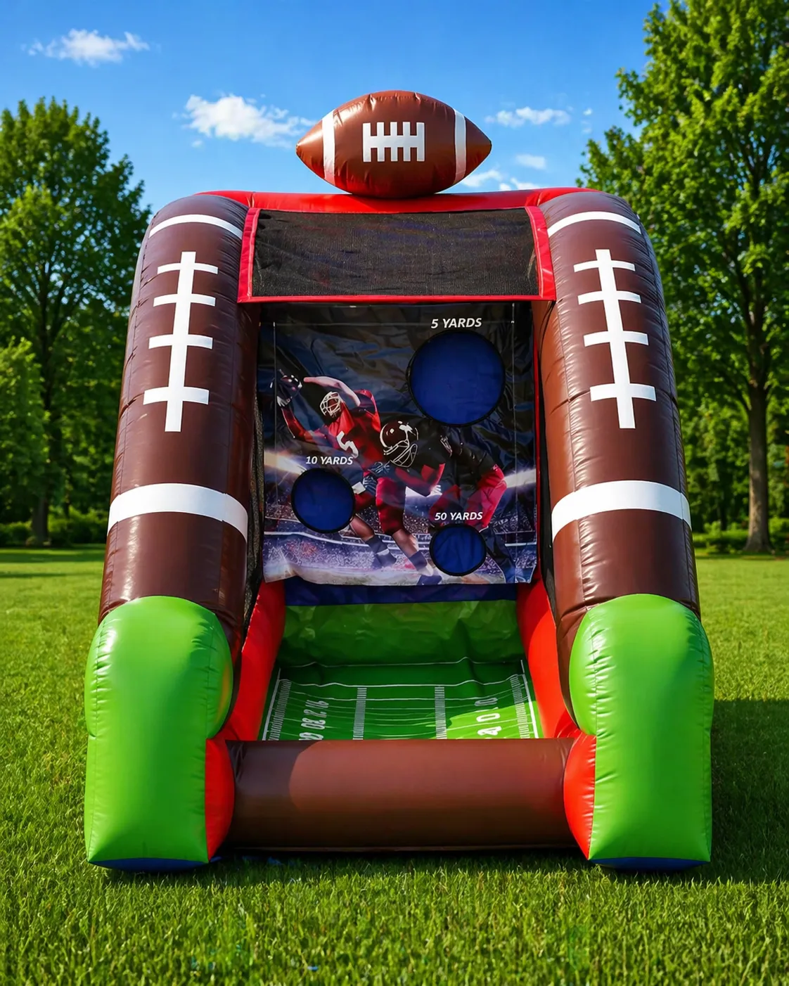Football Target Game Inflatable