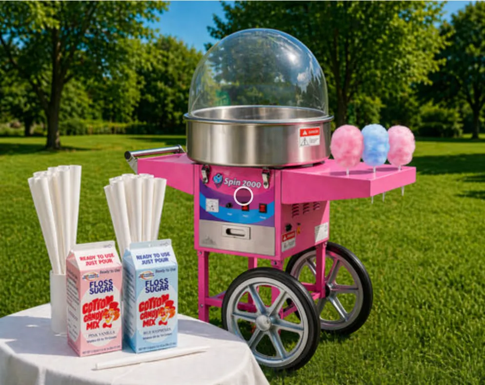 Cotton Candy Machine Package #1 (100 people) 