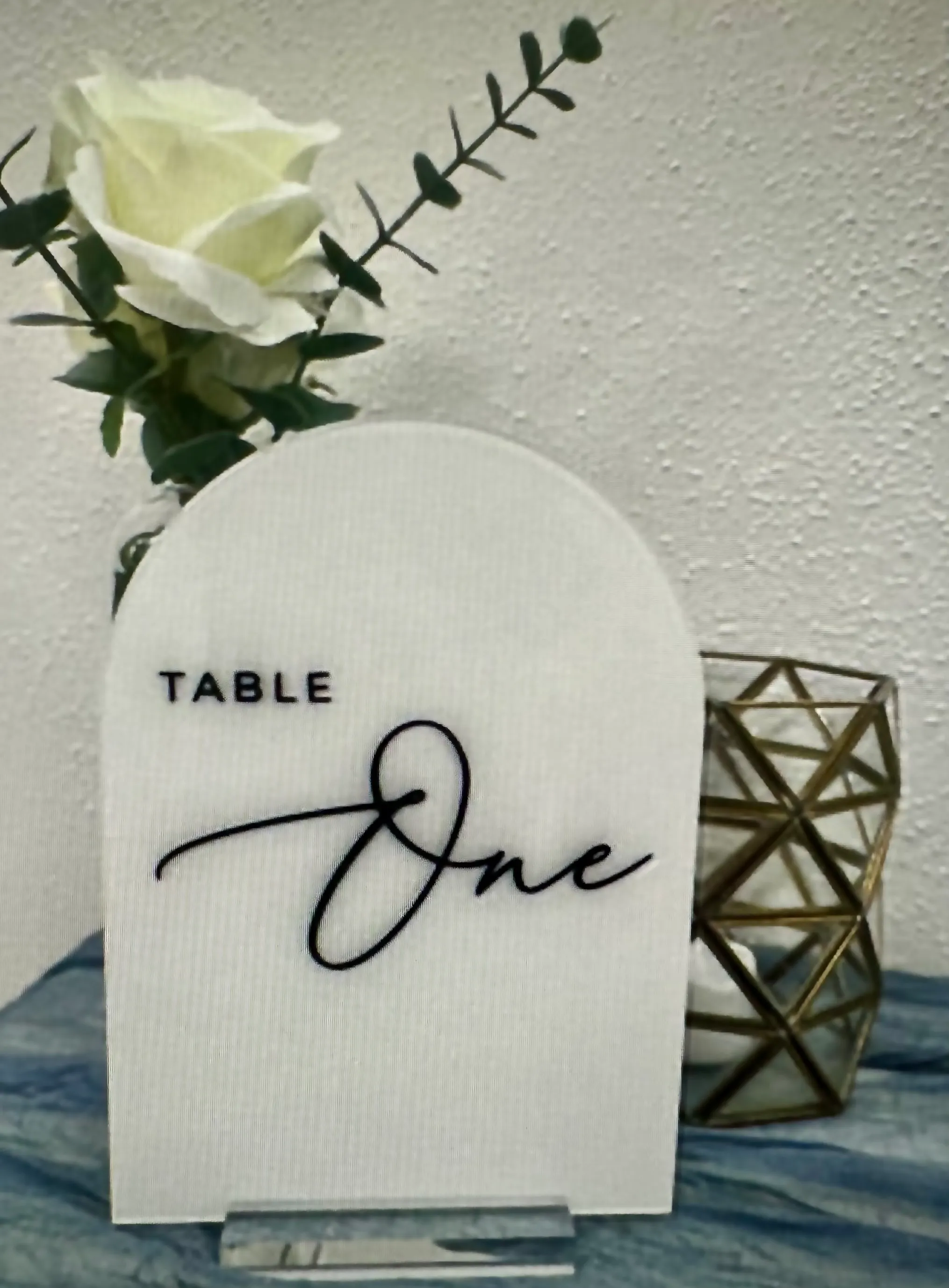 Table Numbers & Frames