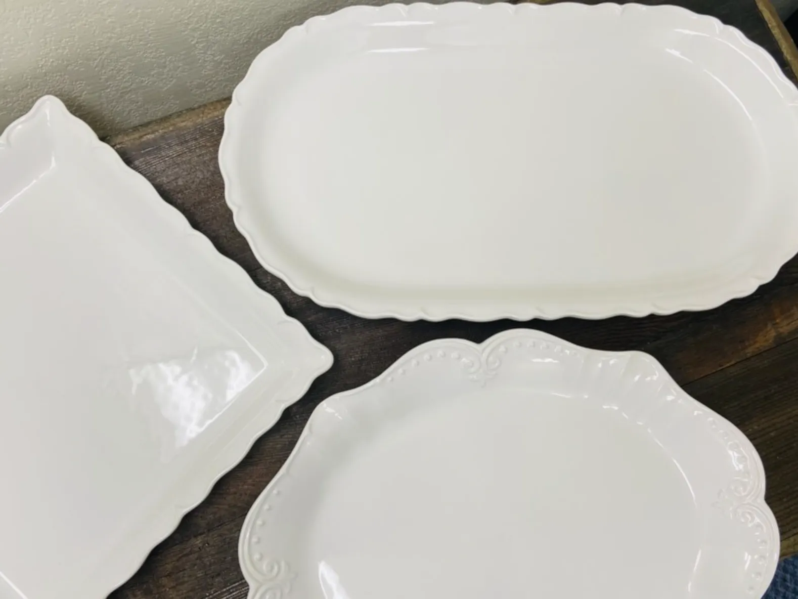 White Platters
