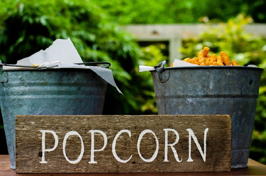 "Popcorn" Sign