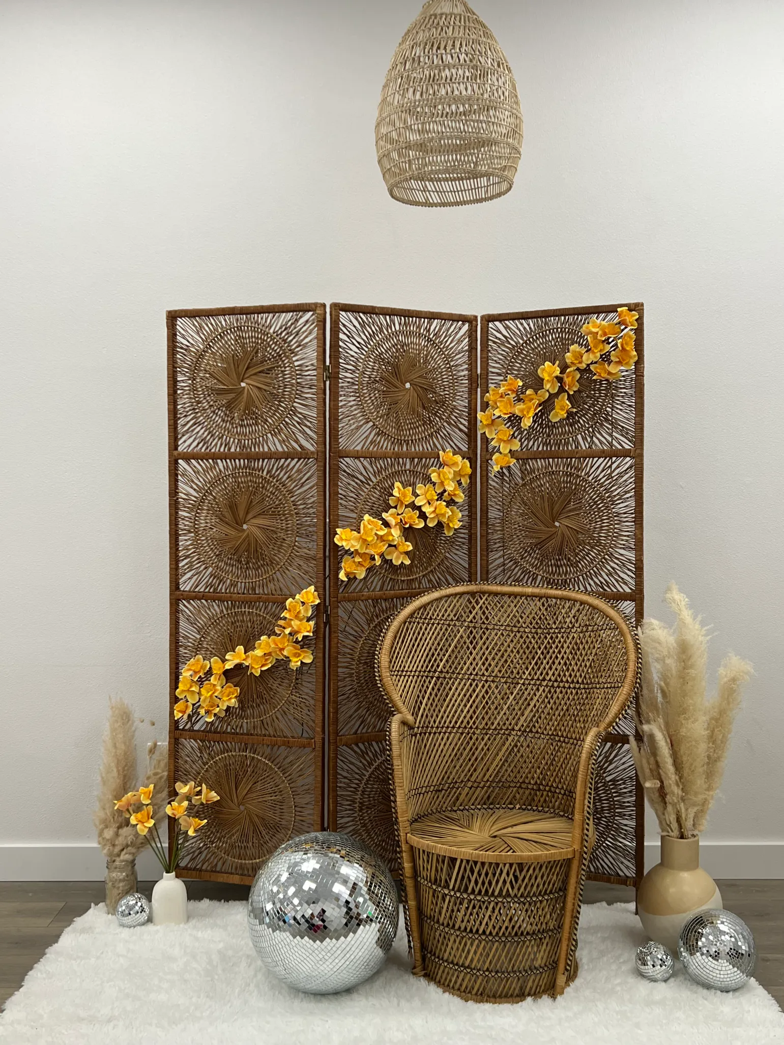 Sunburst Room Divider