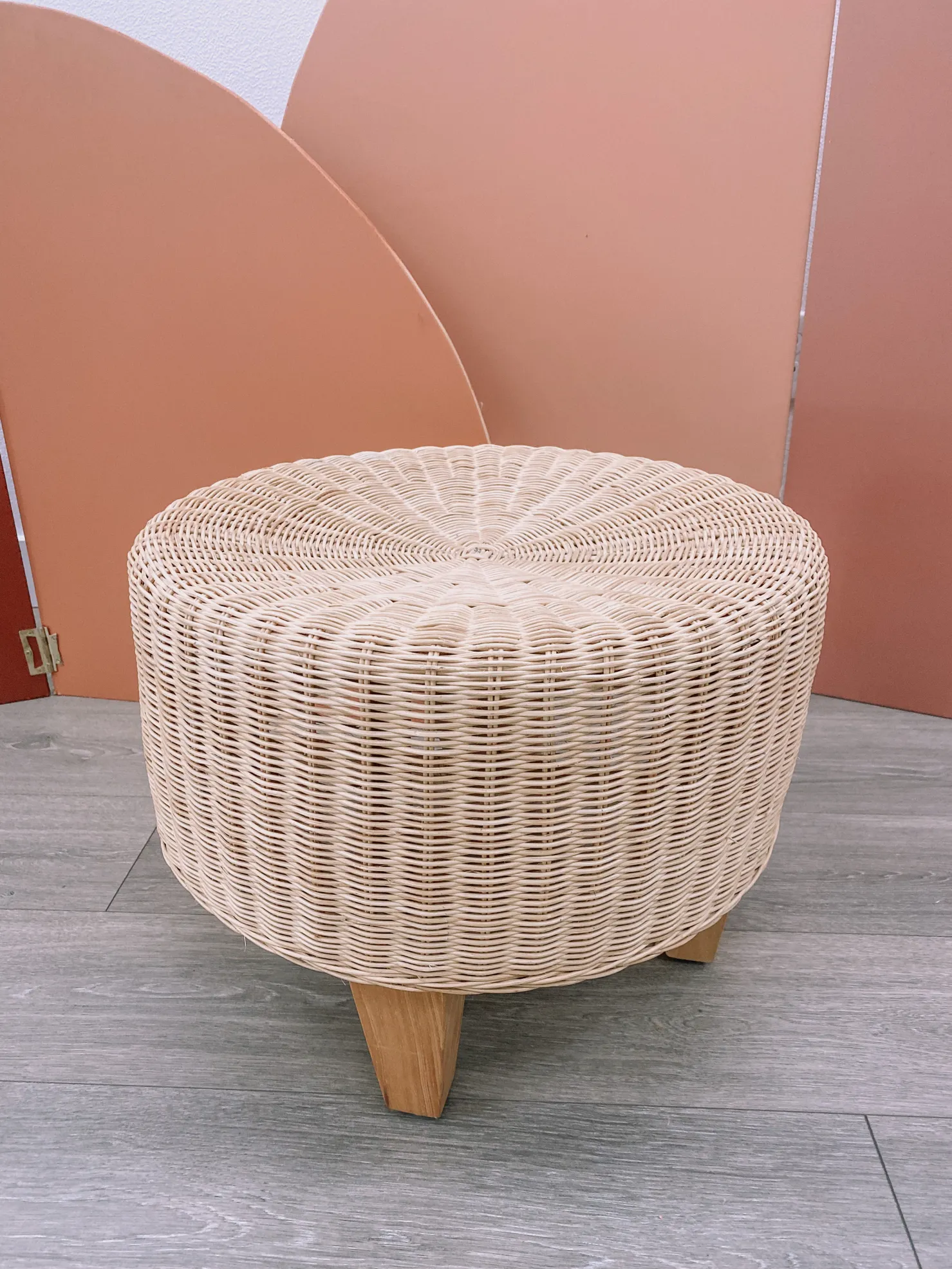 Wicker Side Table