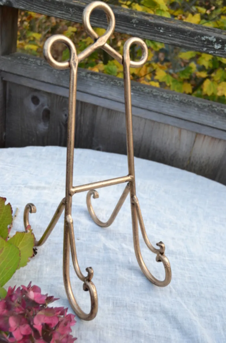 Gold Tabletop Easel