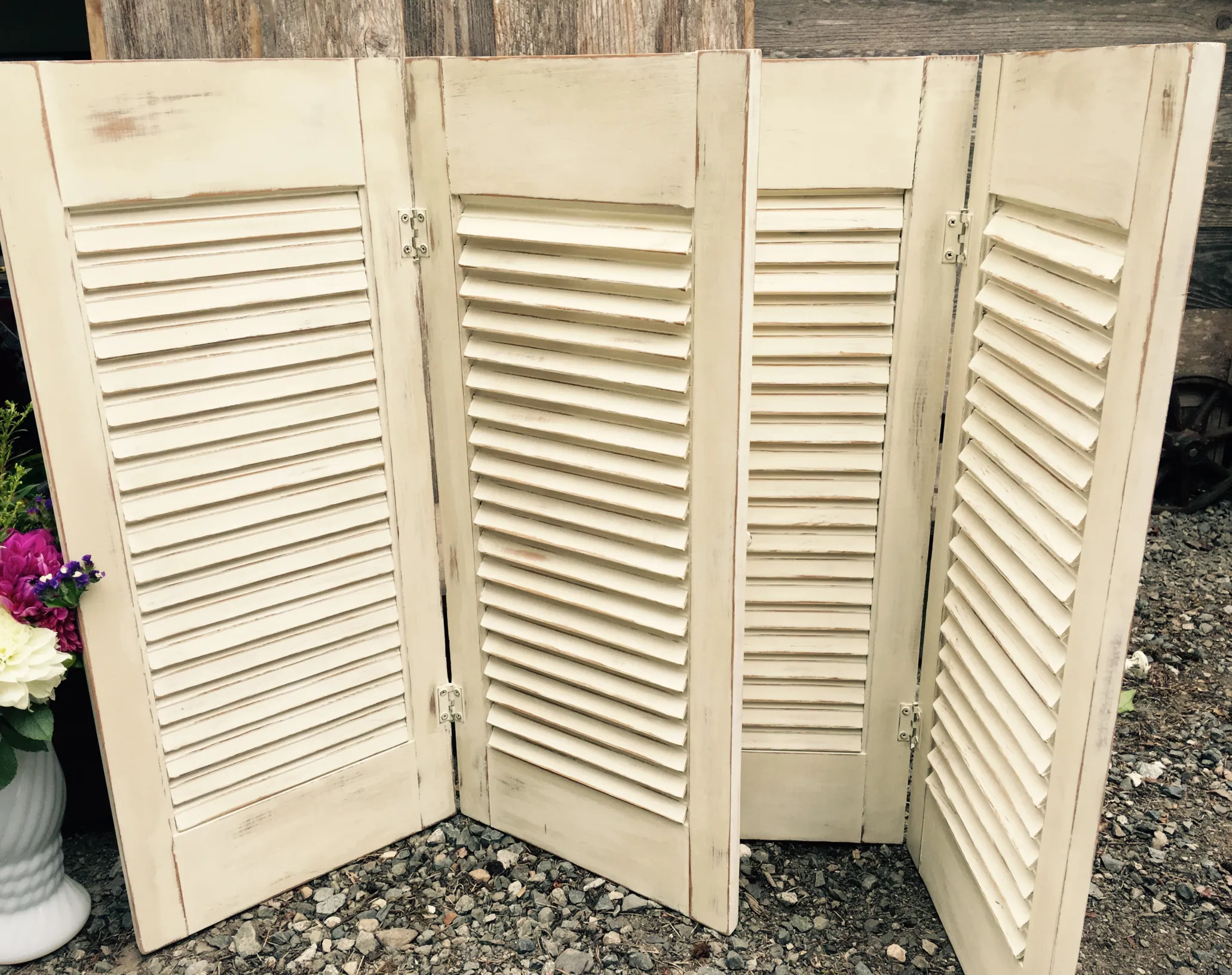 Small White Shutters