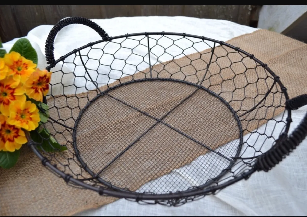 "Chicken Wire" Basket