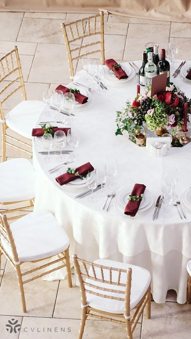 Burgundy Napkins