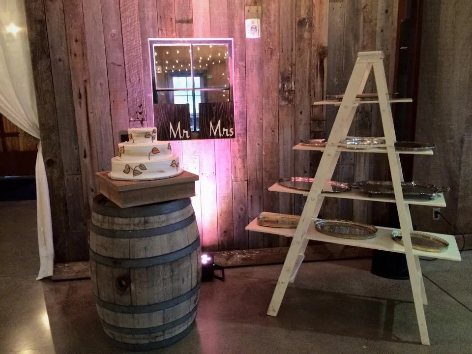 Shabby White Display Ladder